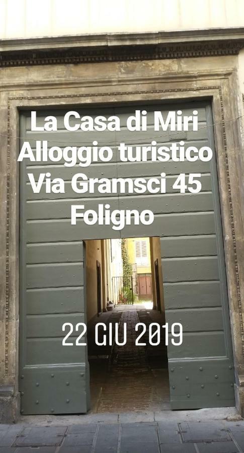La Casa Di Miri Lejlighed Foligno Eksteriør billede